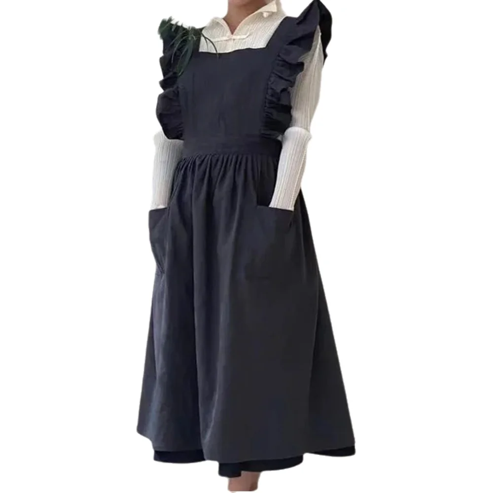 Vintage Slip Dress - 1PC French Pastoral Florist Artsy Cotton