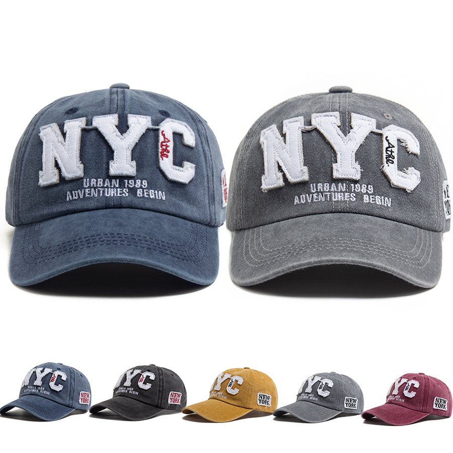 Vintage Fashion Nyc - Men's Baseball Cap Vintage Cotton Washed