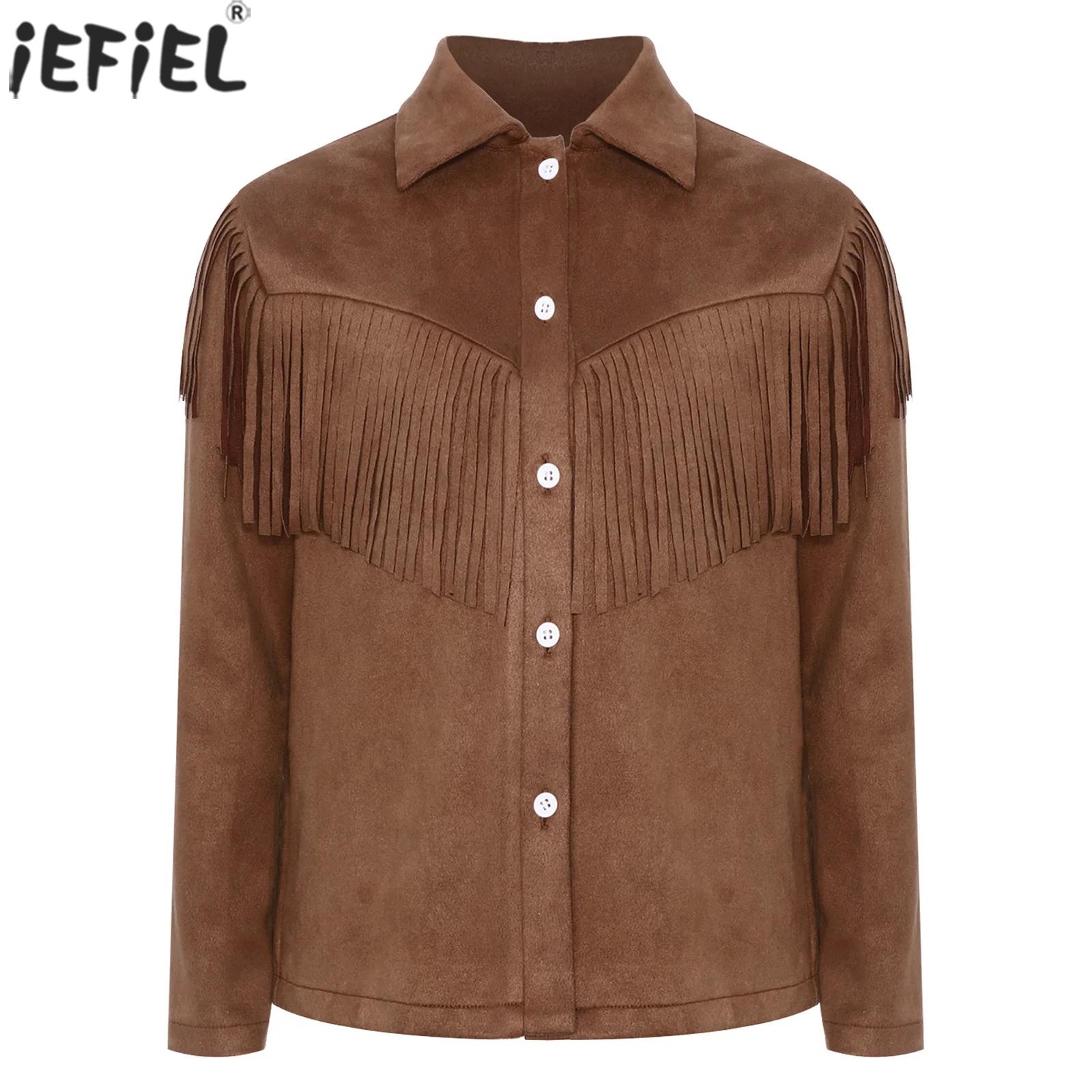 Vintage Fashion Girl - Boys Girls Western Cowboy Cowgirl Costume