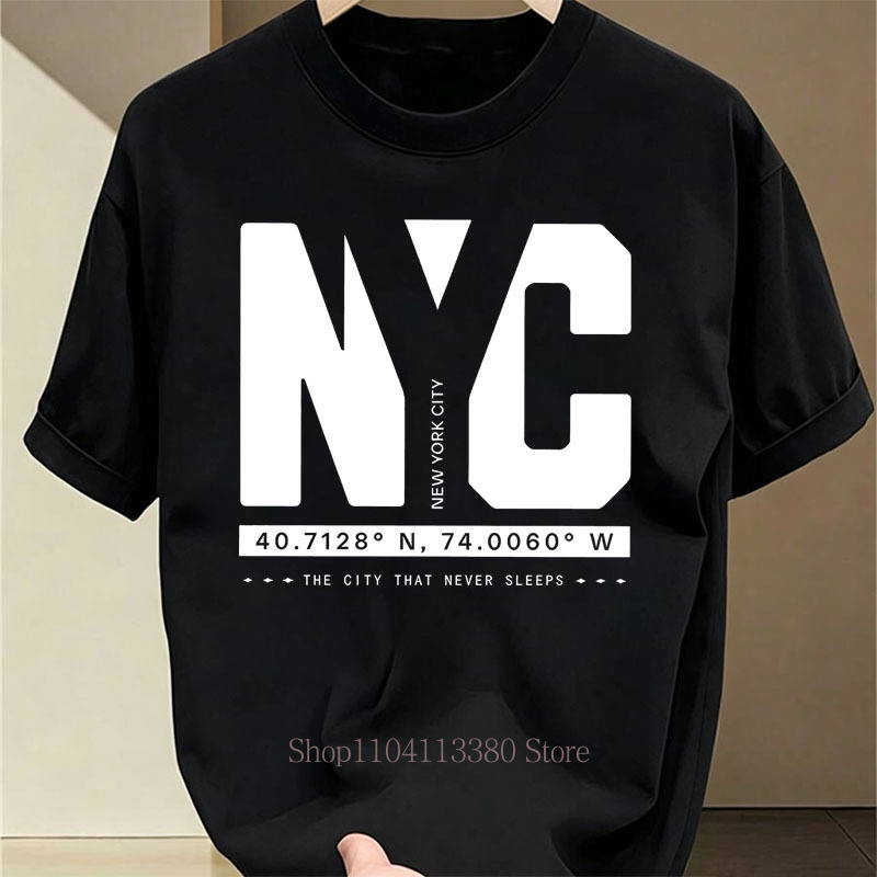 Vintage Fashion Nyc - Nyc Graphic Print T-shirts for Men
