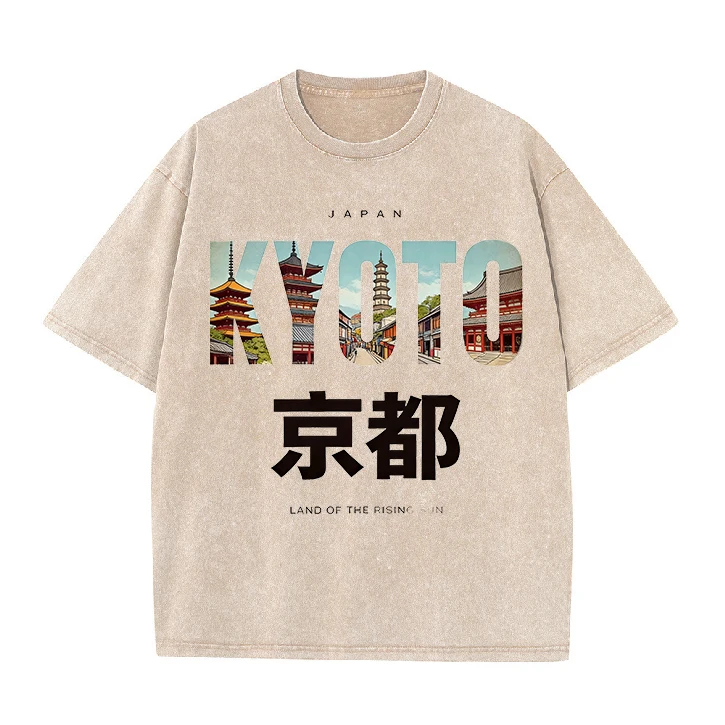 Vintage Fashion Kyoto - Vintage Fashion Kyoto City Landscape Graphic