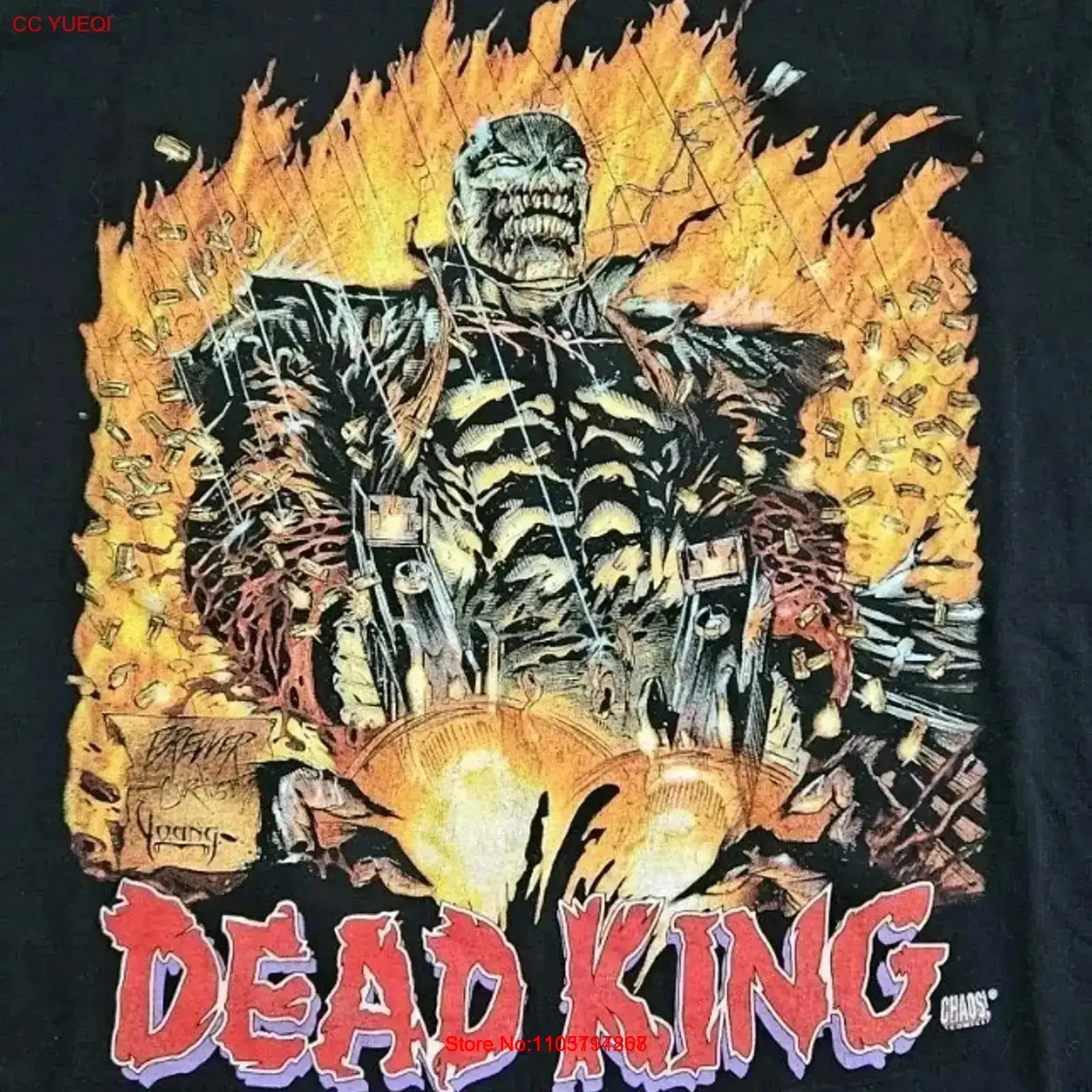 Vintage Fashion Victim - Vintage 90s Choas Comics Dead King
