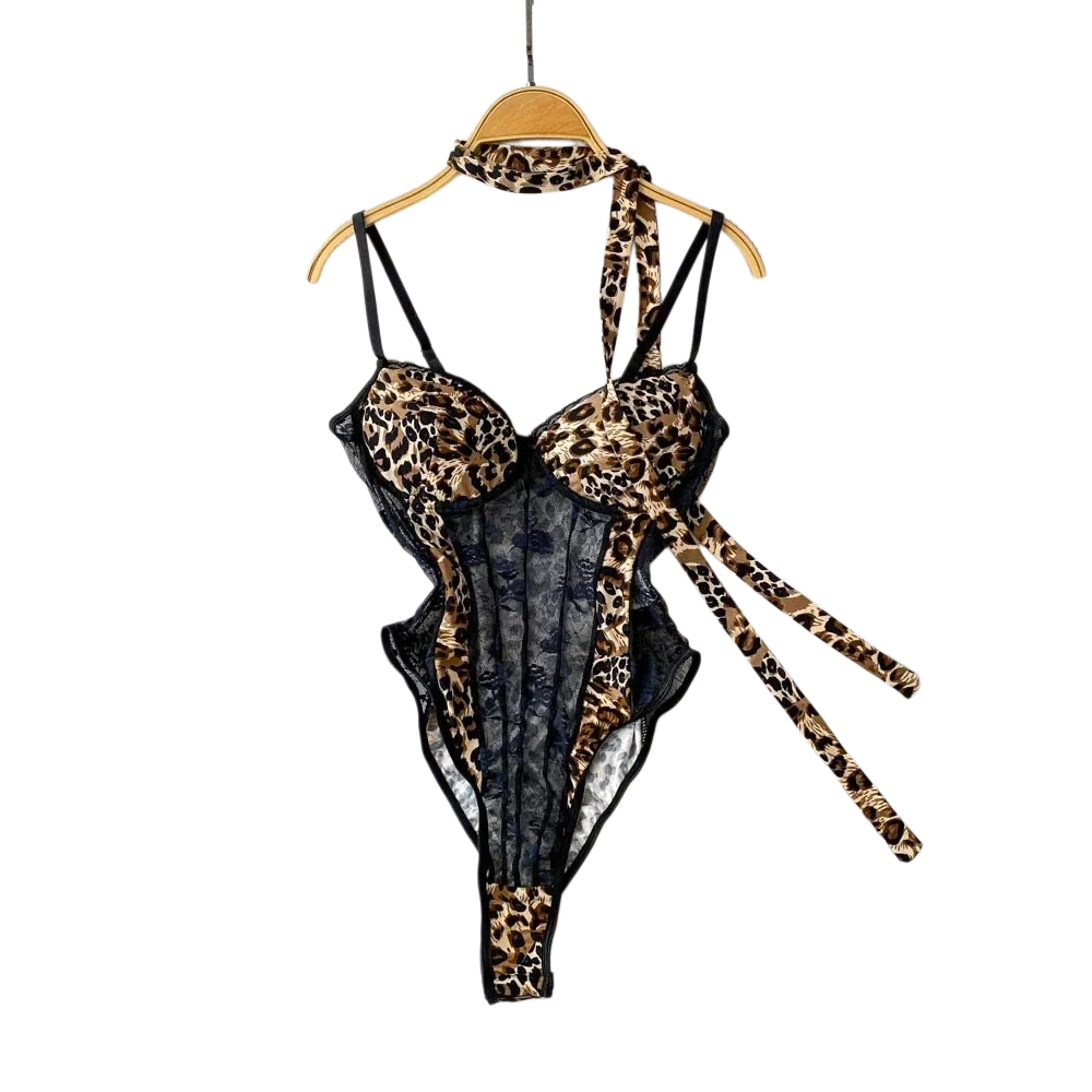 Vintage Fashion For Women - Women Hotsweet V-neck Leopard Slim Vintage