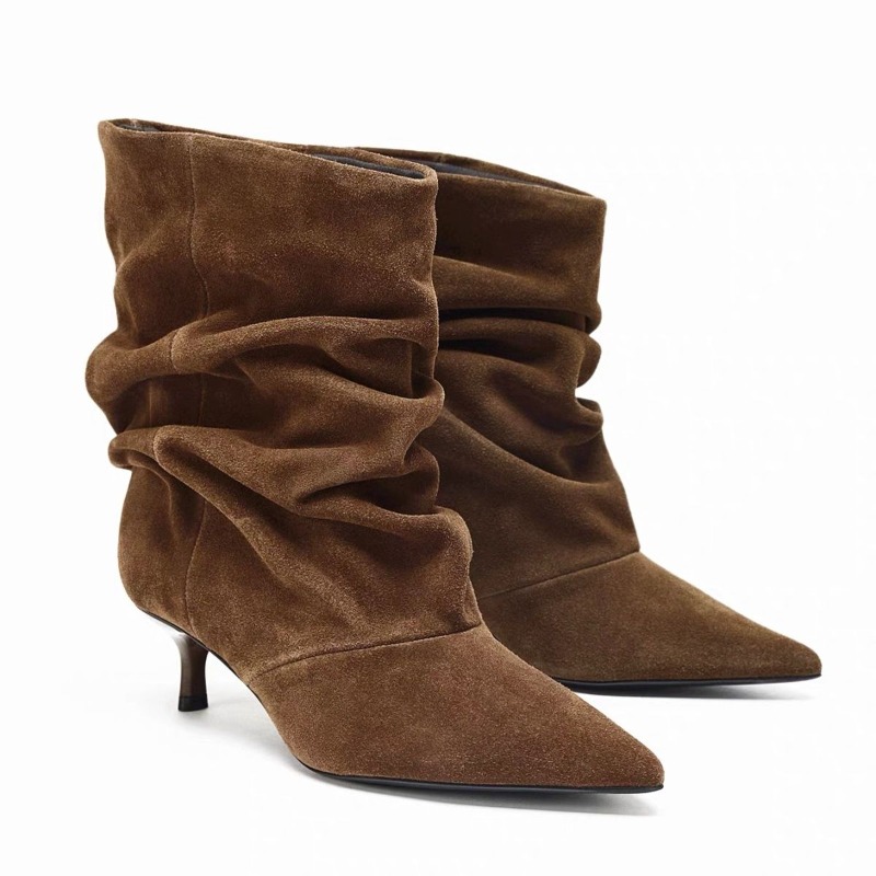 Vintage Slip Dress - New Vintage Ankle Boots for Women