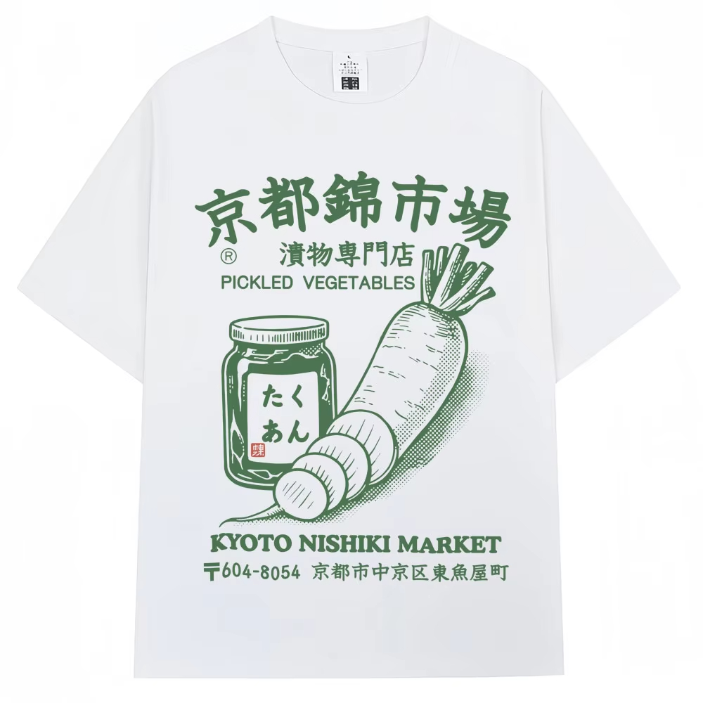 Vintage Fashion Market - Japanese Style Kyoto Nishiki Market Print