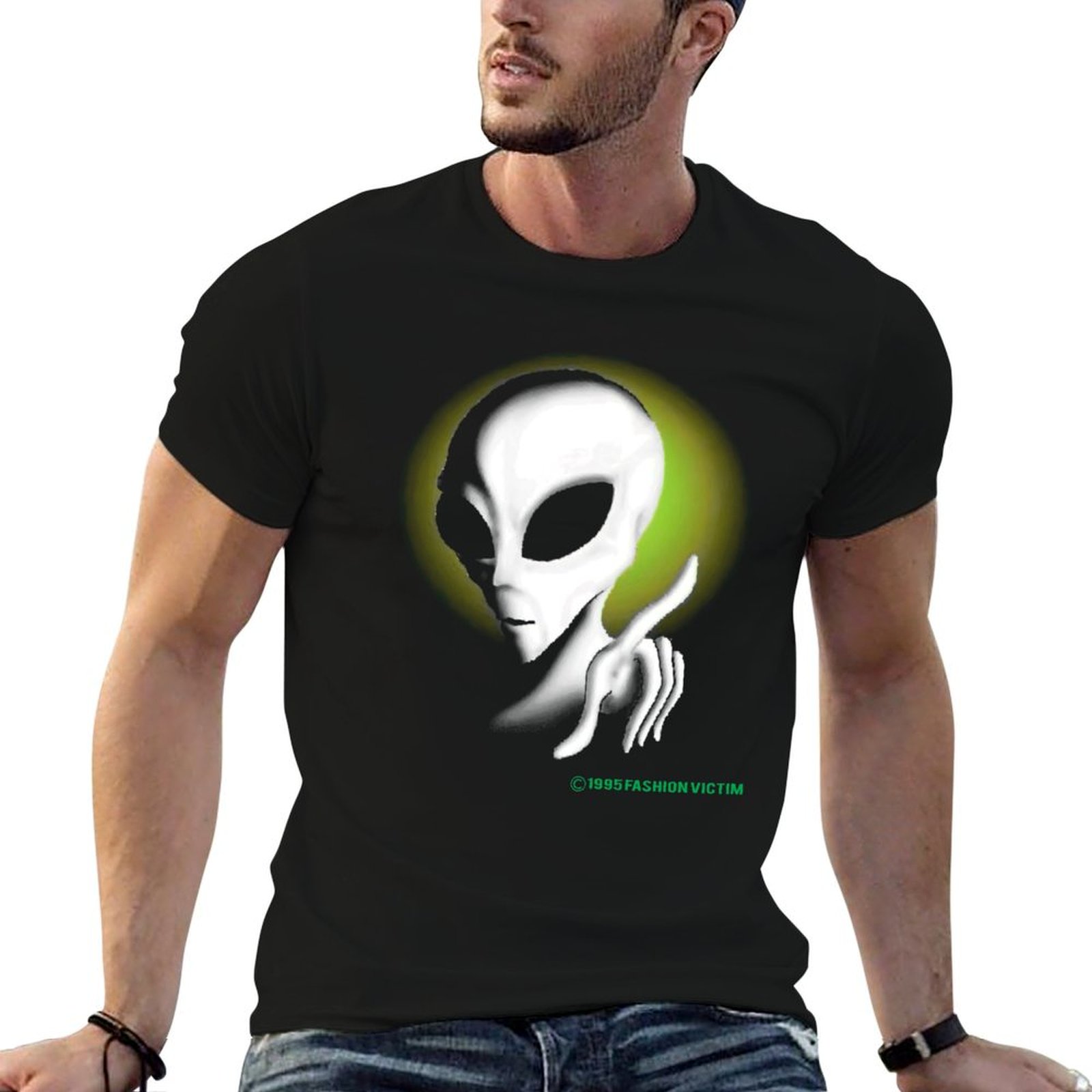 Vintage Fashion Victim - 1995 ALIEN Vintage Glow In The