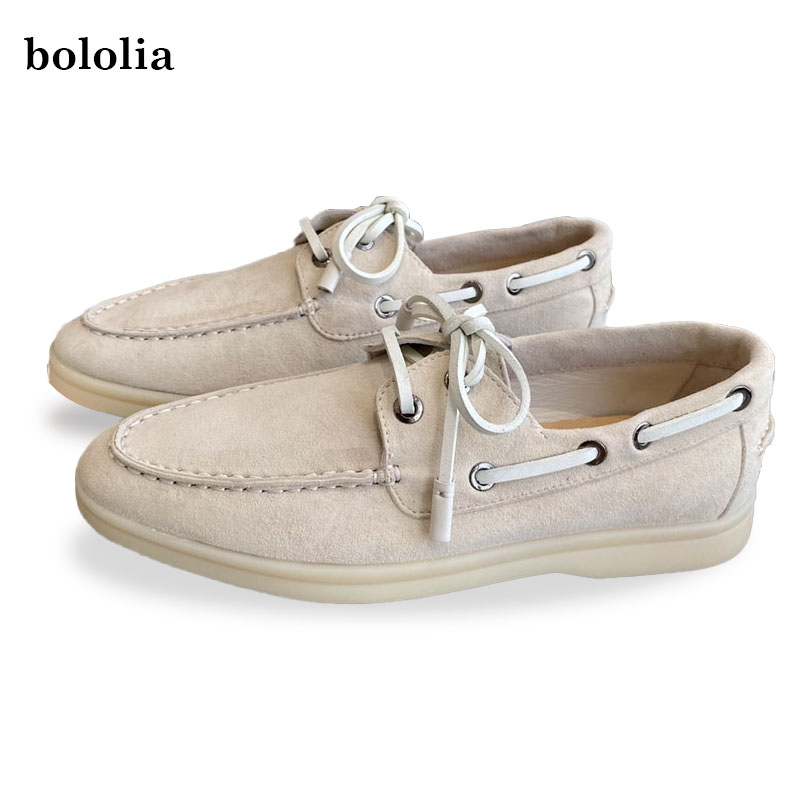 Vintage Fashion Online - High Quality Genuine Leather Flats Shoes