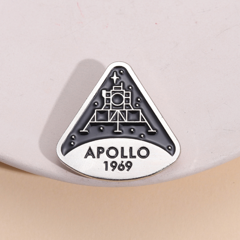 Vintage Fashion Research - Space Program Astronauts Enamel Pins Aviation