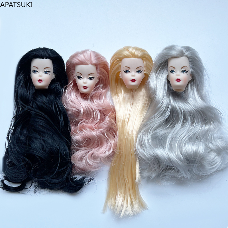 Vintage Fashion Female - Blue Eye Wavy Curls Hair Doll