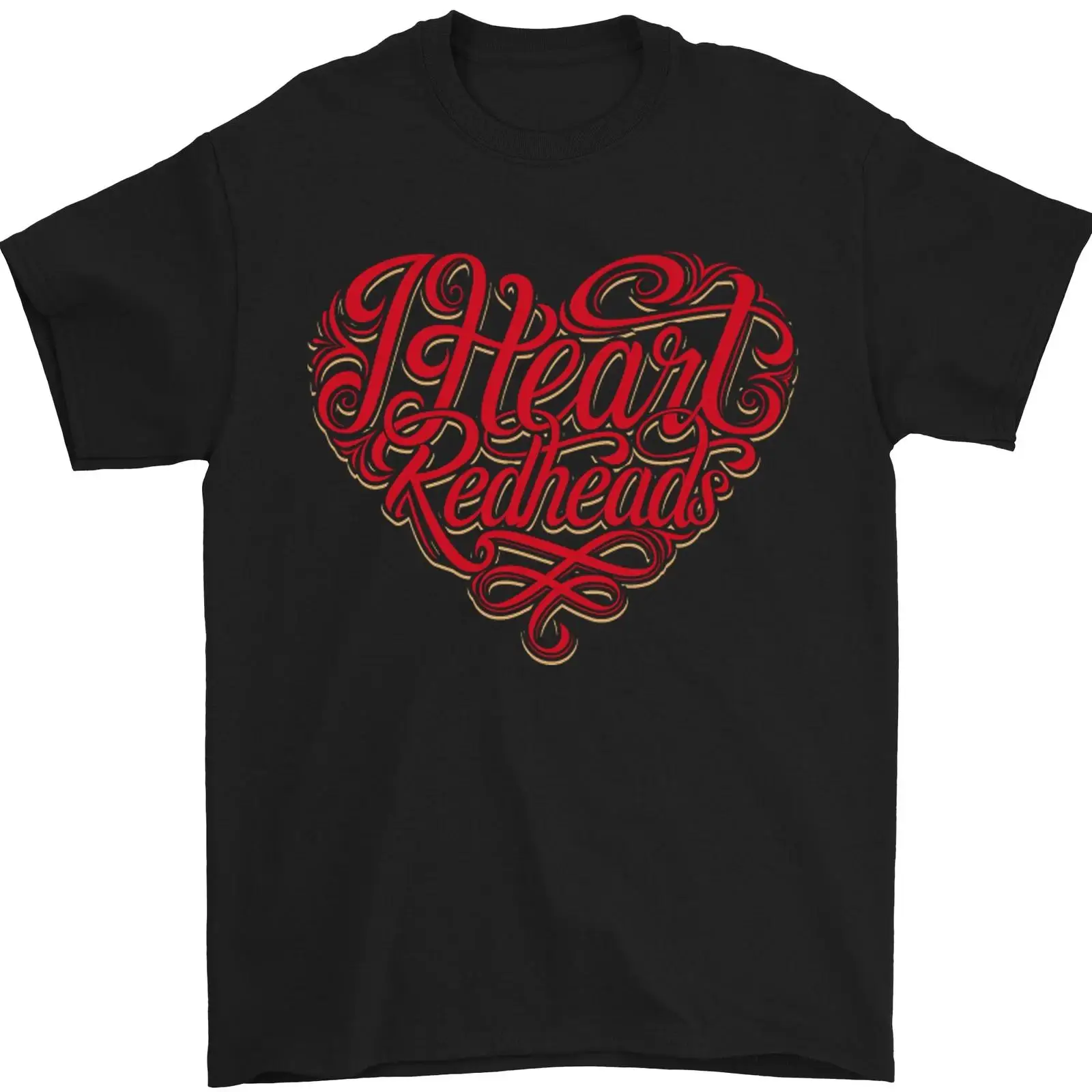 Vintage Fashion Herren - Lustiges Herren T Shirt I Heart