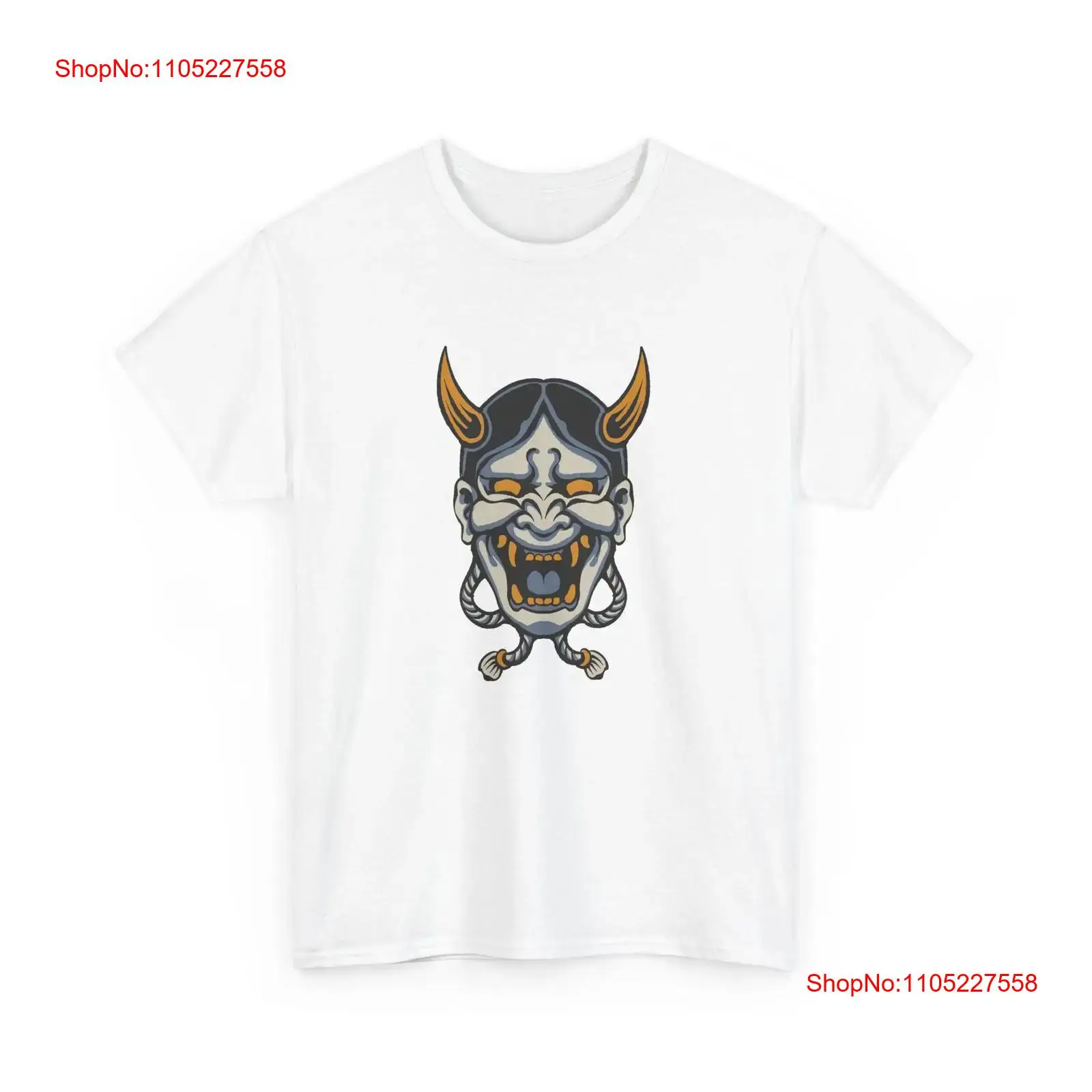 Vintage Fashion Kyoto - Japanese Oni T Shirt Traditional Beauty