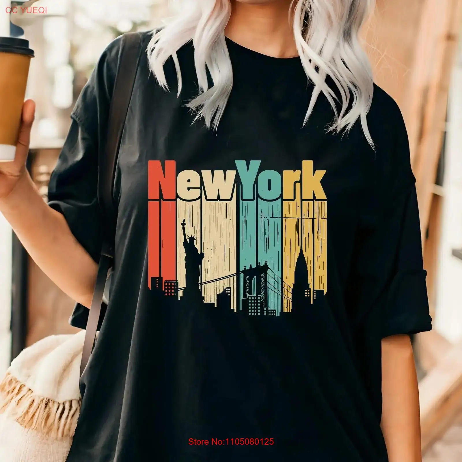 Vintage Fashion Nyc - New York retro T shirt USA