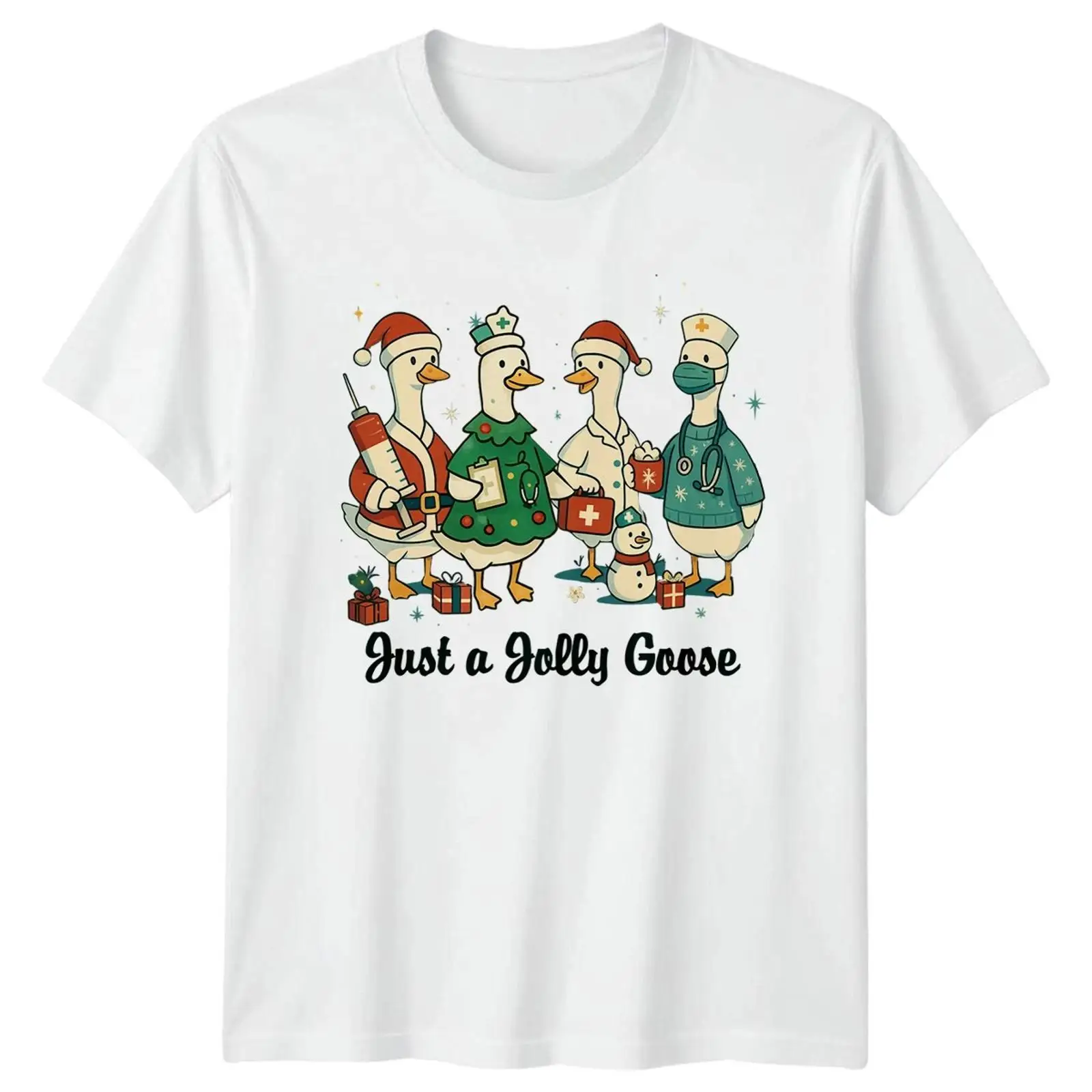 Vintage Fashion Herren - Just A Jolly Goose Healthcare Weihnachten
