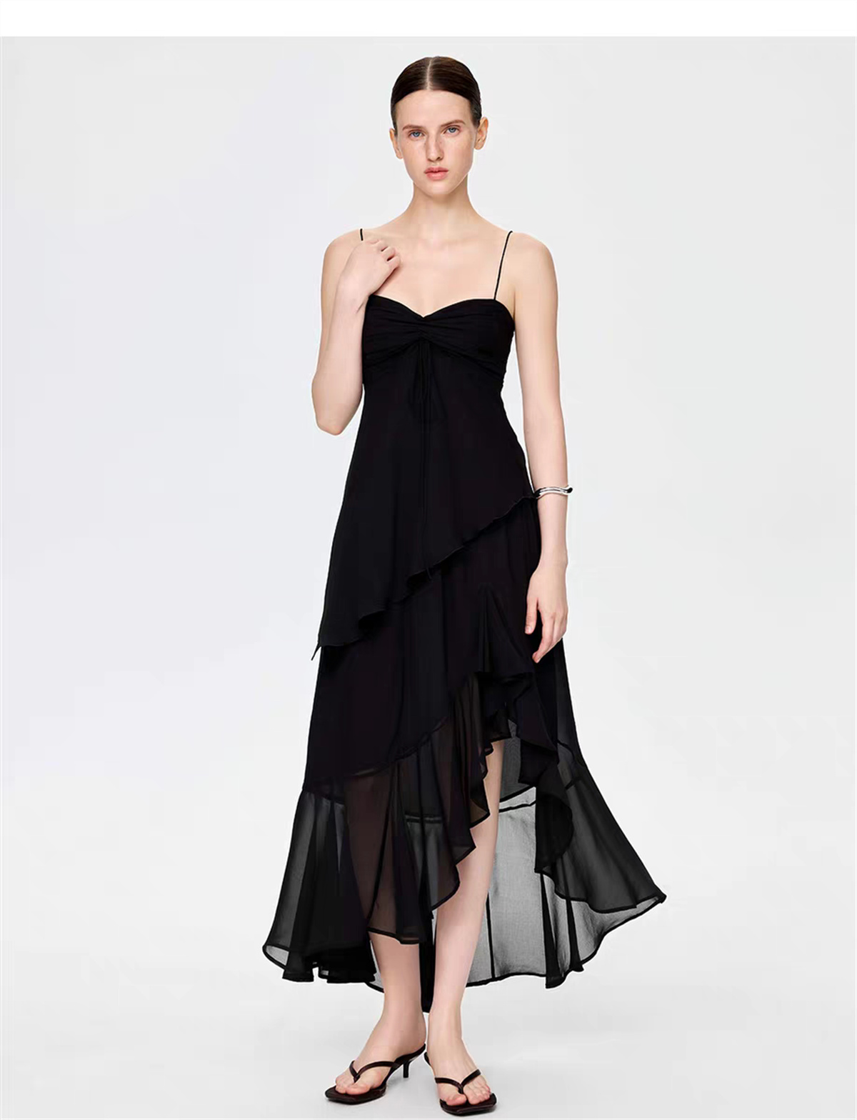 Fashion Irregular Fishtail Chi - Vintage Fashion Female review and price