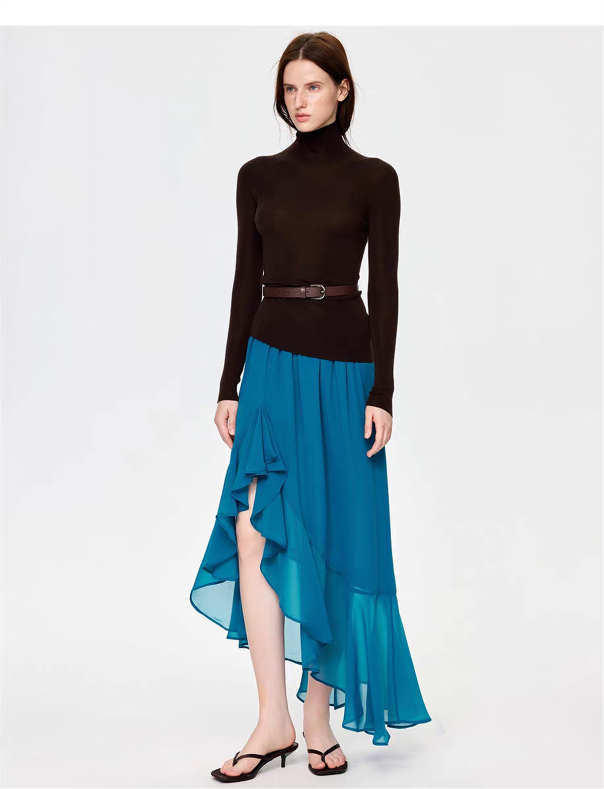 Fashion Irregular Fishtail Chi - Vintage Fashion Female review and price