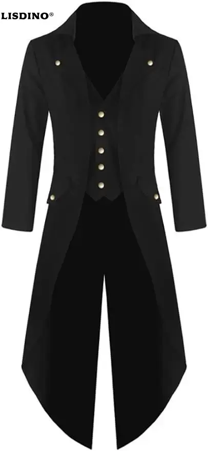 Mens Steampunk Gothic Jacket V - Vintage Victorian Fashion review and price