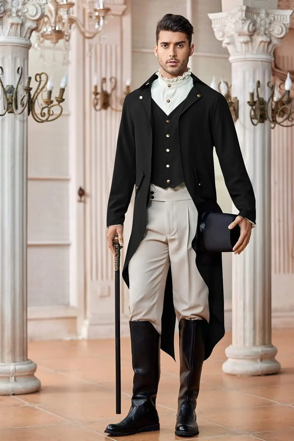Mens Steampunk Gothic Jacket V - Vintage Victorian Fashion review and price