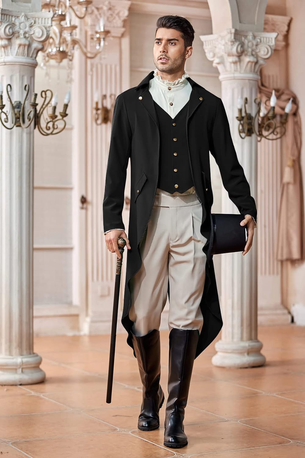 Mens Steampunk Gothic Jacket V - Vintage Victorian Fashion review and price