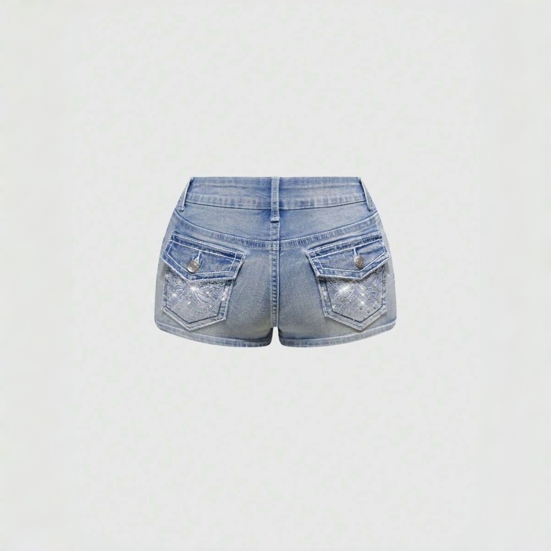 Embellished Crystal Back Pocke - Vintage Fashion Jeans review and price