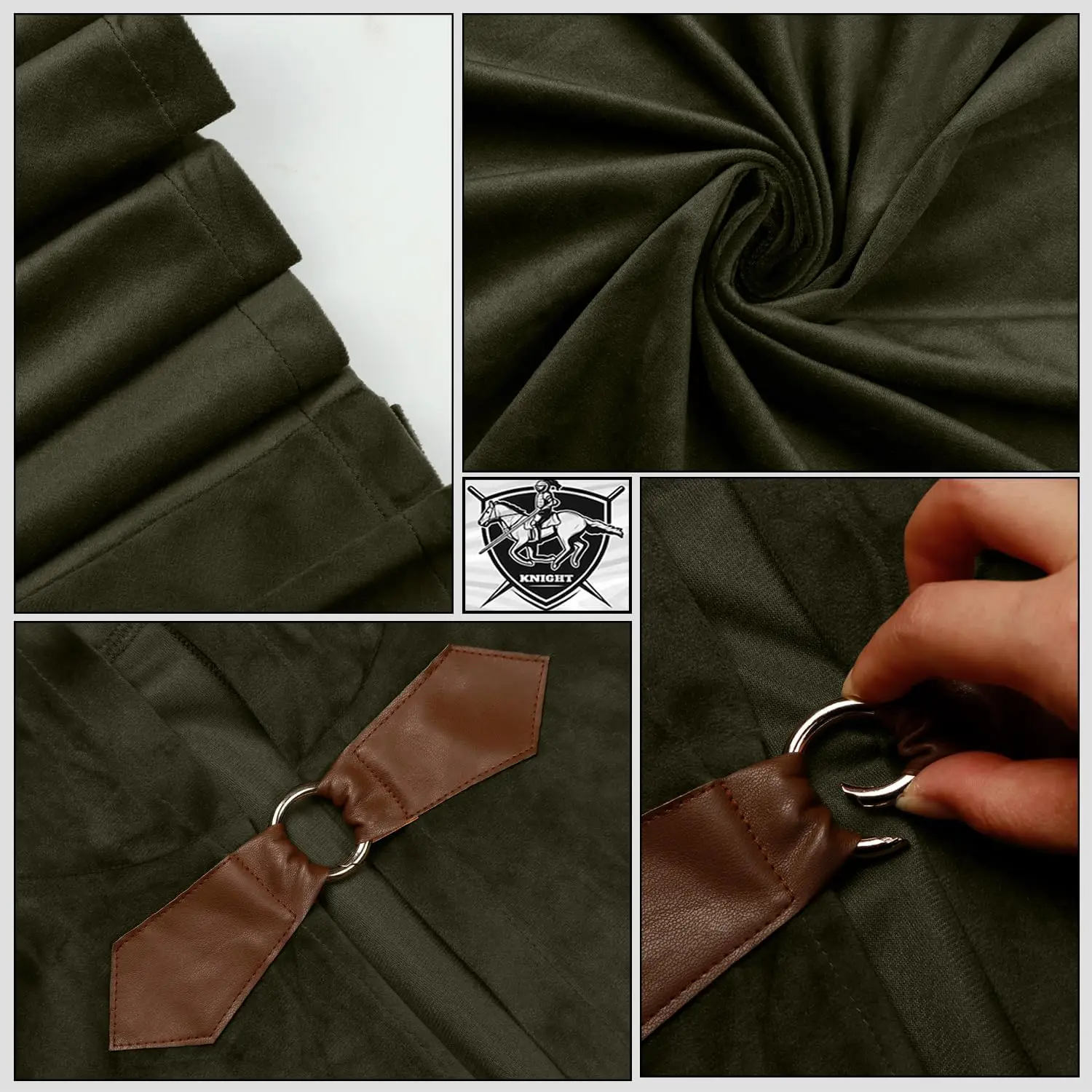 L'VOW Medieval Velvet Hooded C - Vintage Victorian Fashion review and price