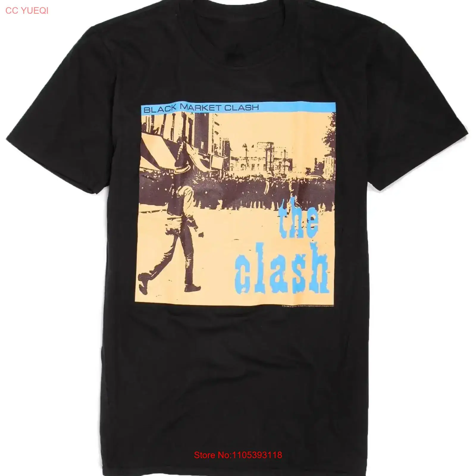Rare The Clash T Shirt Black M - Vintage Fashion Market review and price