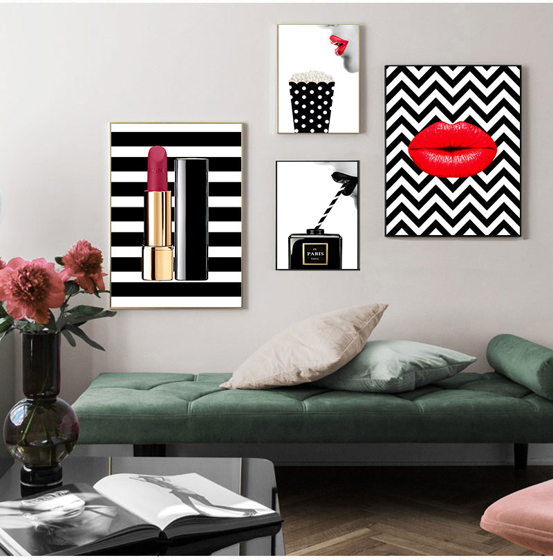Posters Prints Vintage Canvas  - Vintage Fashion Prints For Wall review and price