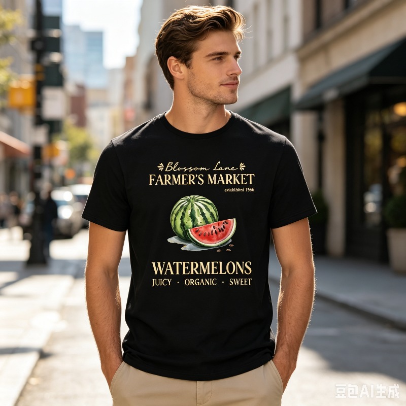 Watermelon Farmer Market T-Shi - Vintage Fashion Market review and price