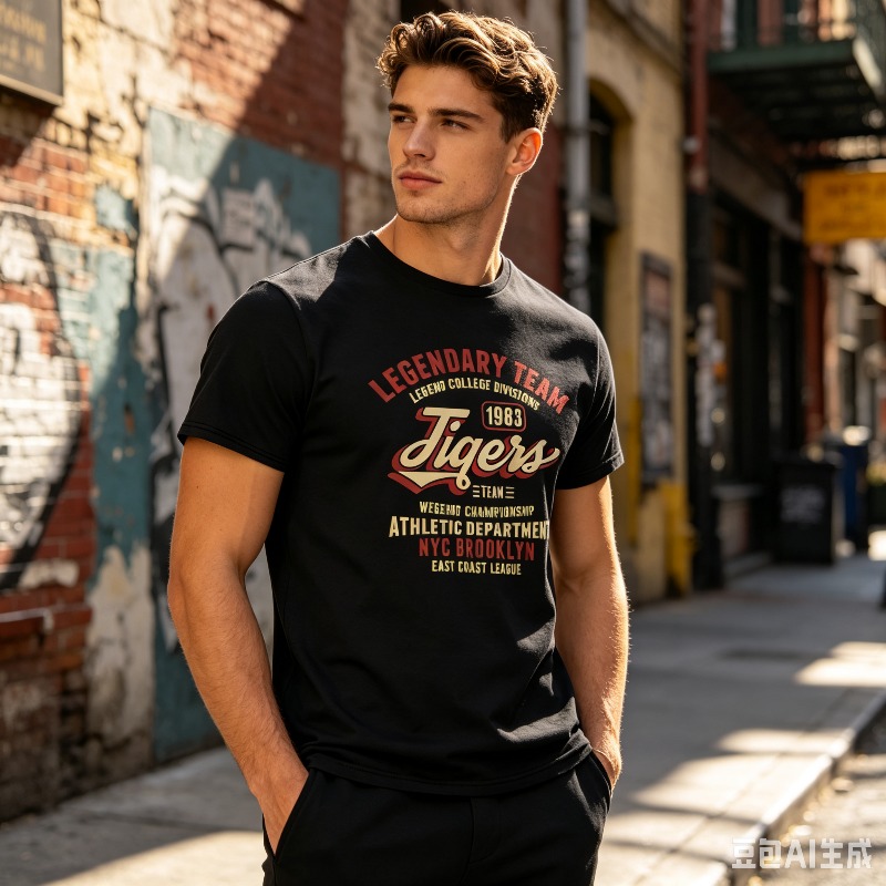 Men Streetwear T-Shirt LEGENDA - Vintage Fashion Nyc review and price