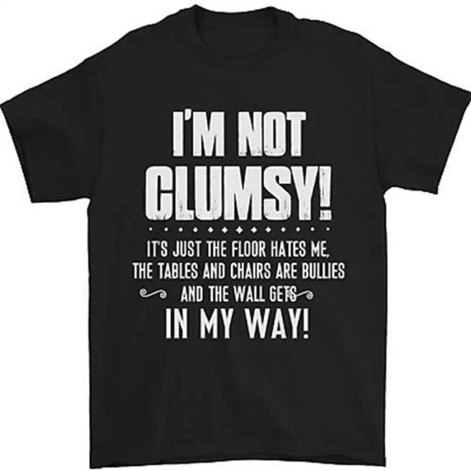 Im Not Clumsy lustiger Spruch  - Vintage Fashion Herren review and price