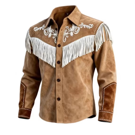 Unique Design Brown Tassel Lea - Velvet Blazer Vintage review and price