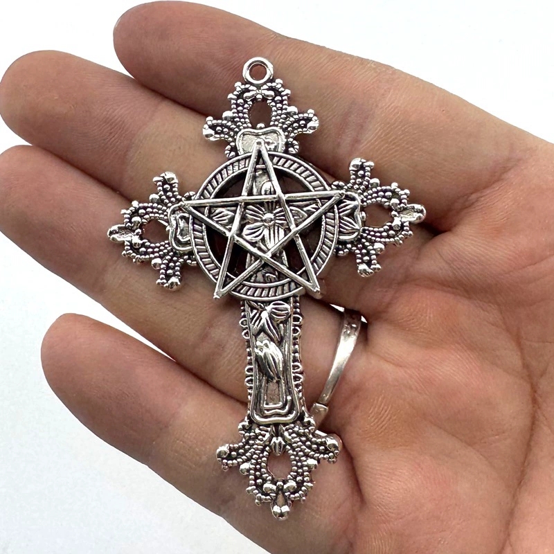 2pcs 30x15mm Gothic Big Cross  - Vintage Fashion Online review and price