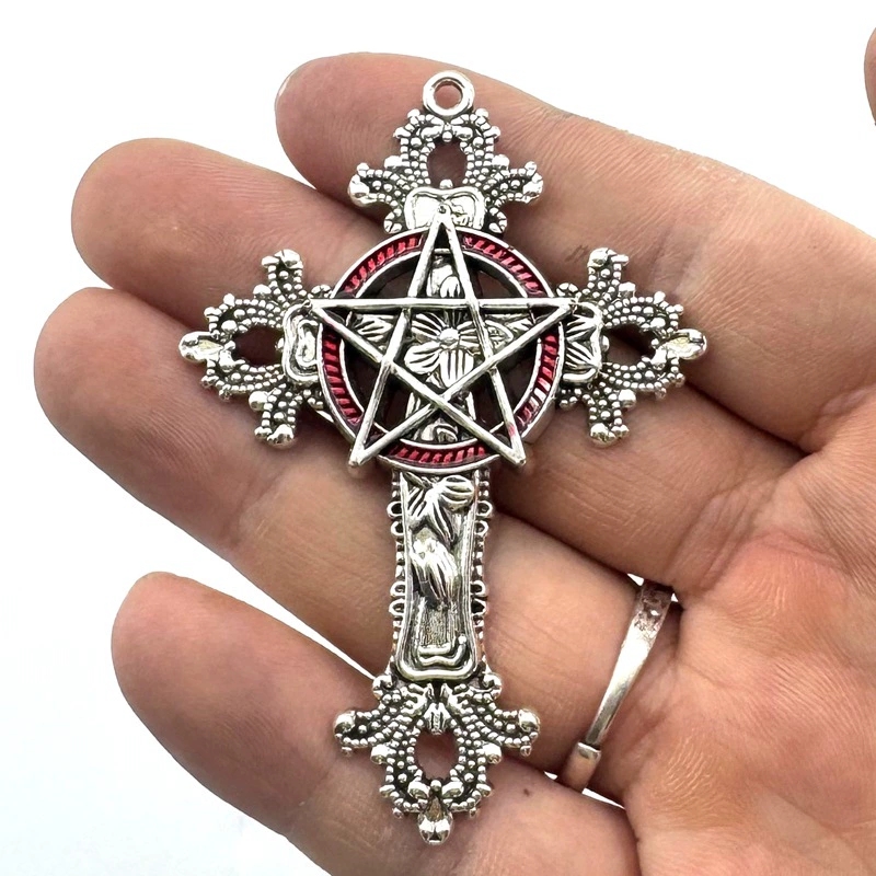 2pcs 30x15mm Gothic Big Cross  - Vintage Fashion Online review and price