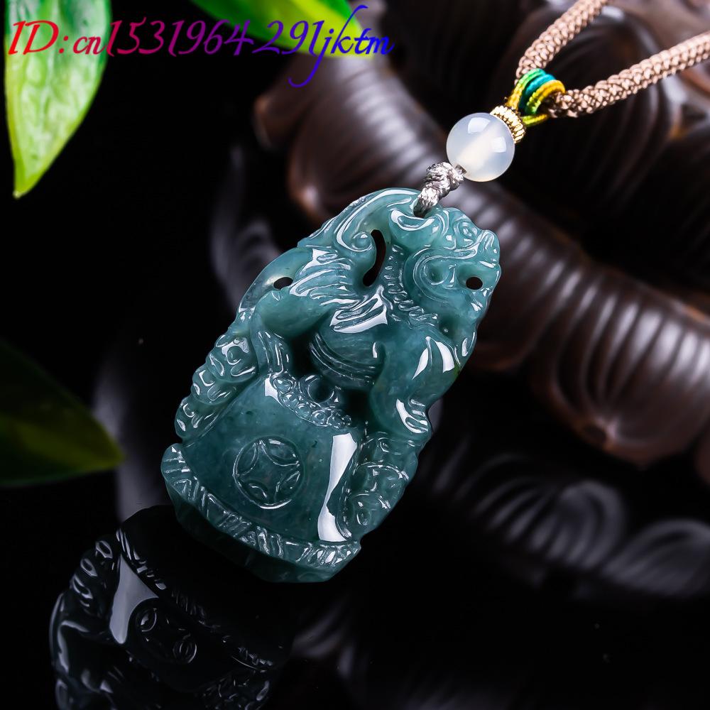 Burmese Jadeite Pixiu Pendant  - Vintage Fashion For Women review and price