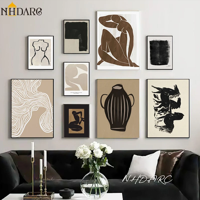 Scandinavian Minimalist Wall A - Vintage Fashion Prints For Wall review and price