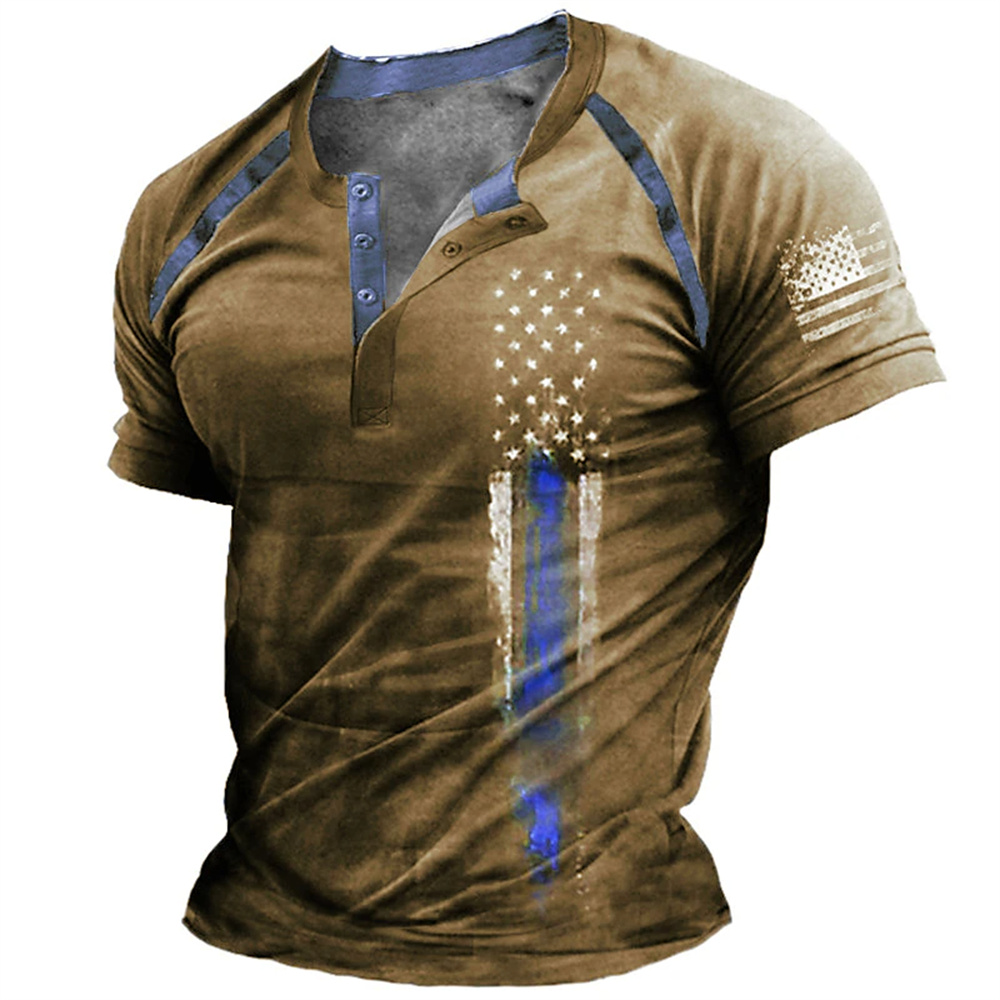Funny 3D American Flag Print M - Vintage Victorian Fashion review and price