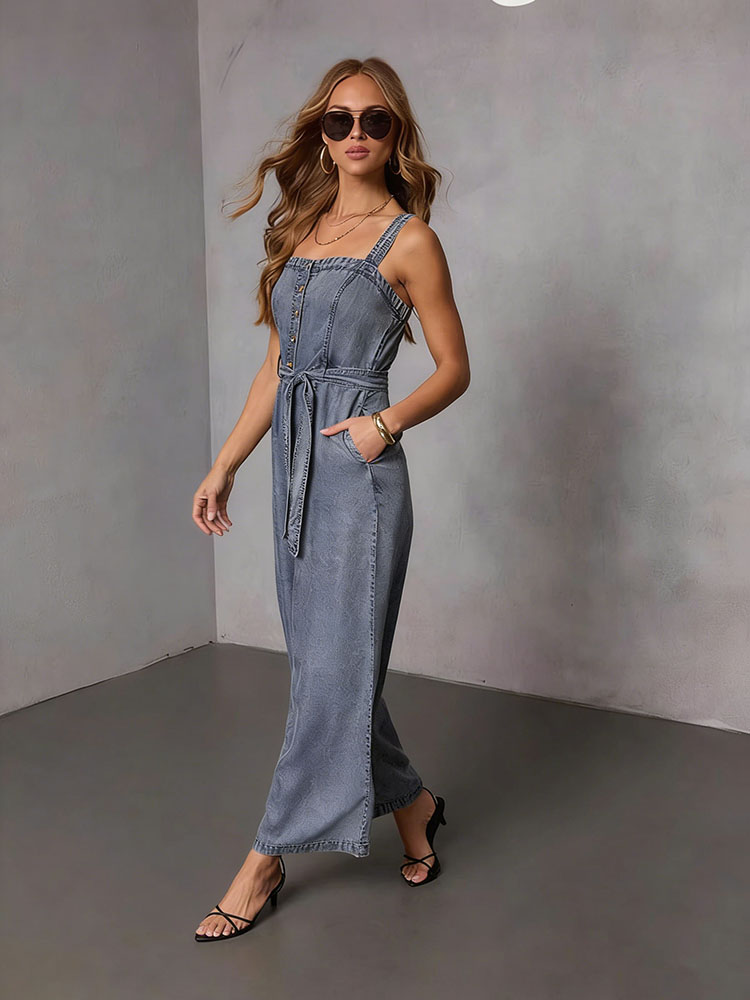 Summer Vintage Women Denim Jum - Vintage Fashion Jeans review and price
