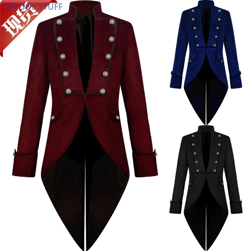 Classic Velet TailCoat Medieva - Vintage Victorian Fashion review and price