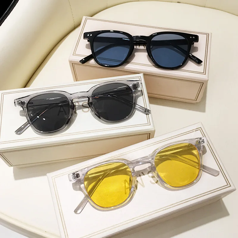 Vintage Square Sunglasses Unis - Vintage Fashion Female review and price