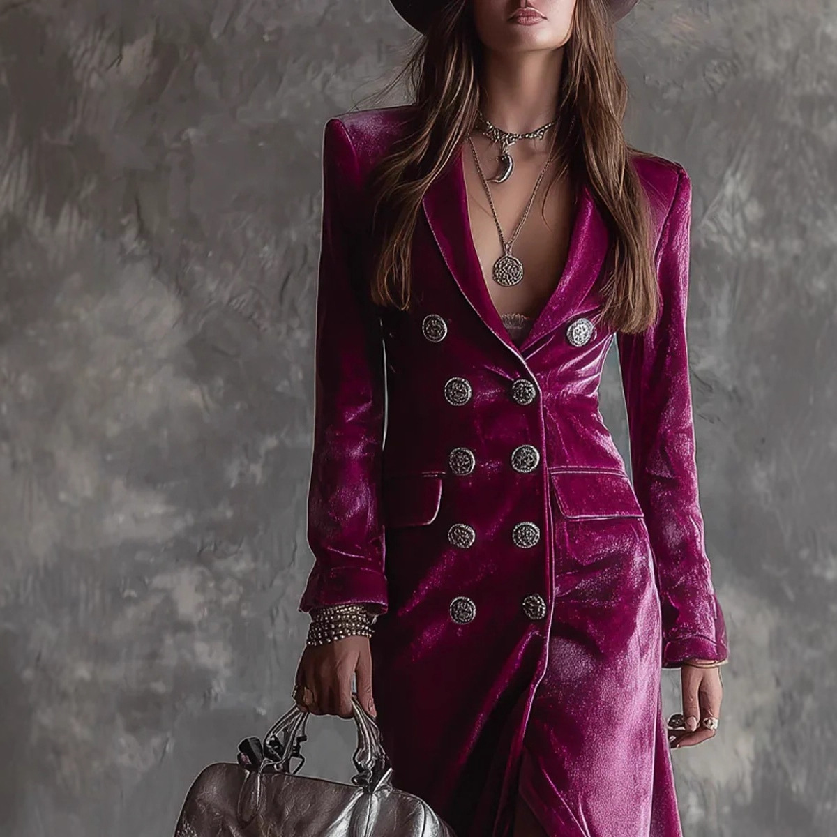 Vintage Velvet Long Blazer Dre - Velvet Blazer Vintage review and price