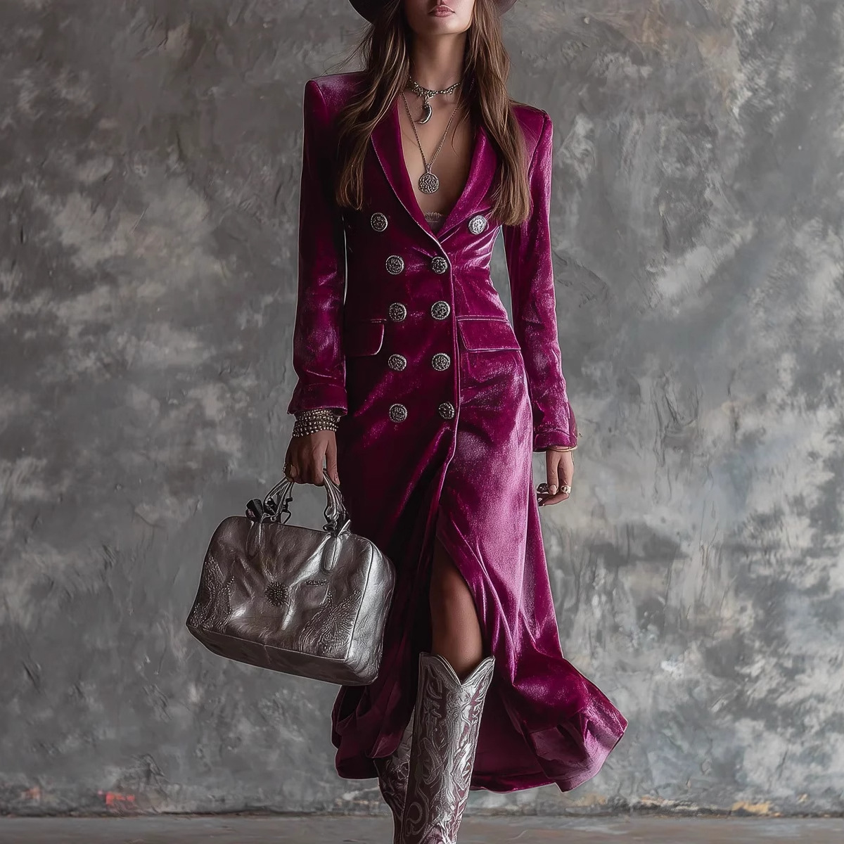 Vintage Velvet Long Blazer Dre - Velvet Blazer Vintage review and price