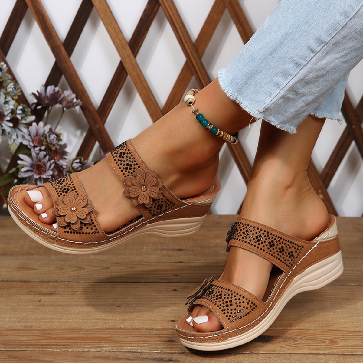 New Fashion Summer Women Wedge - Vintage Fashion Online review and price