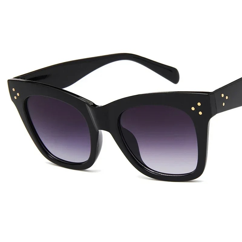 Square Retro Sunglasses Women  - Vintage Fashion Female review and price