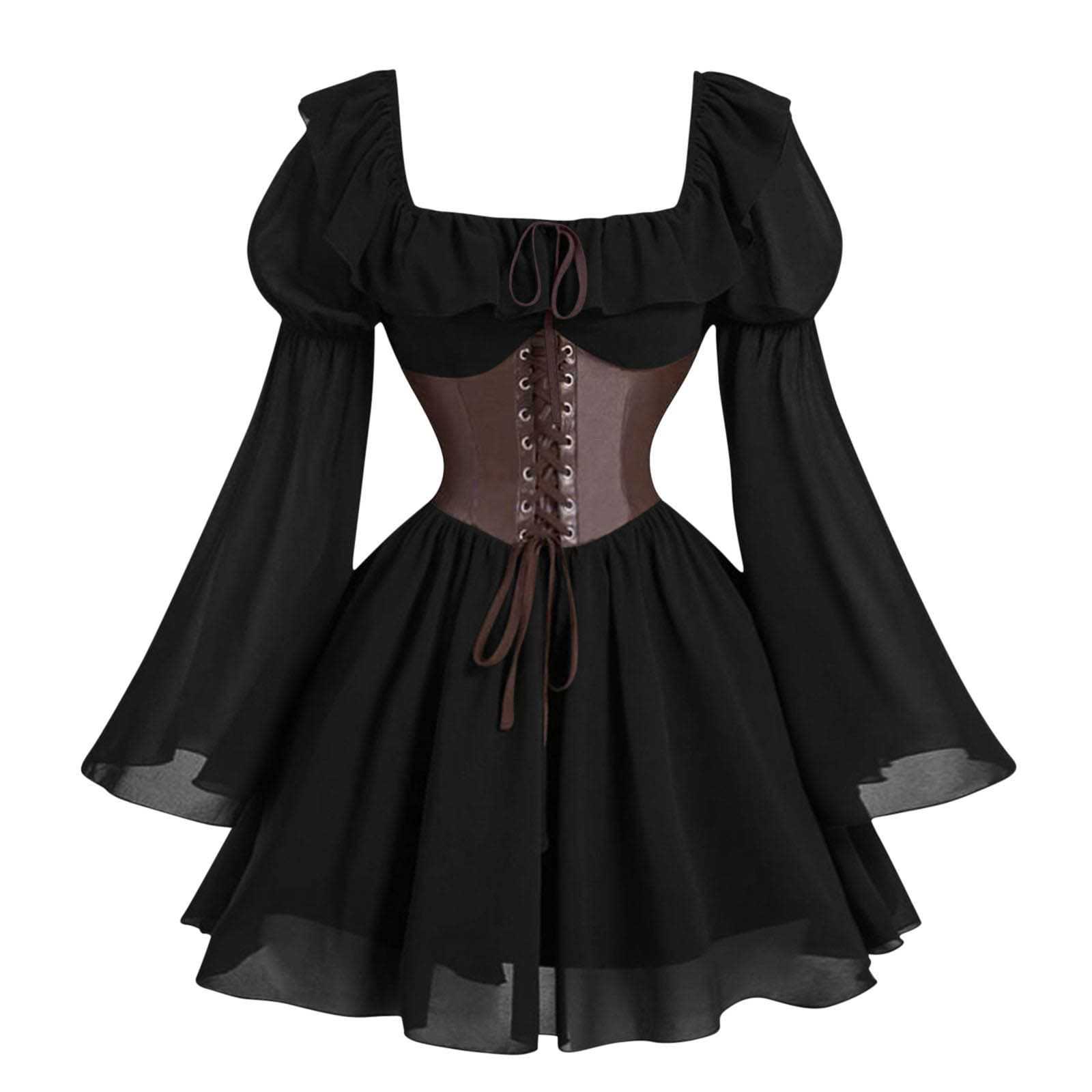 Renaissance Medieval Long Slee - Vintage Victorian Fashion review and price
