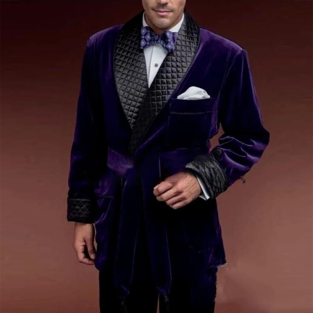Green Velvet Smoking Suit Jack - Velvet Blazer Vintage review and price