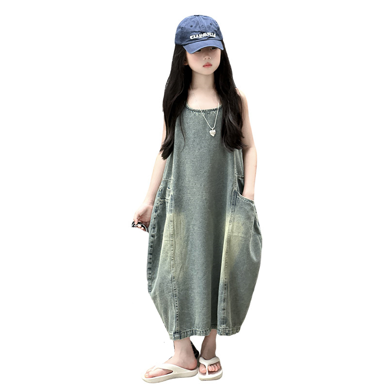 Vintage Blue Children Girls Hi - Vintage Fashion Jeans review and price