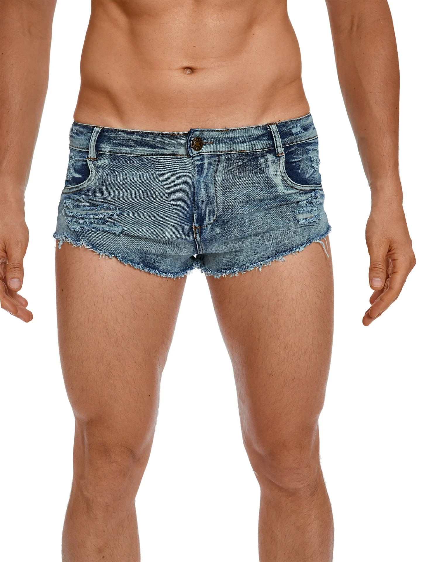 Men's Low Waist Jeans Shorts F - Vintage Fashion Jeans review and price